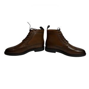 Polo Ralph Lauren Men's Asher Leather Wingtip Boots,‎ SIZE 11